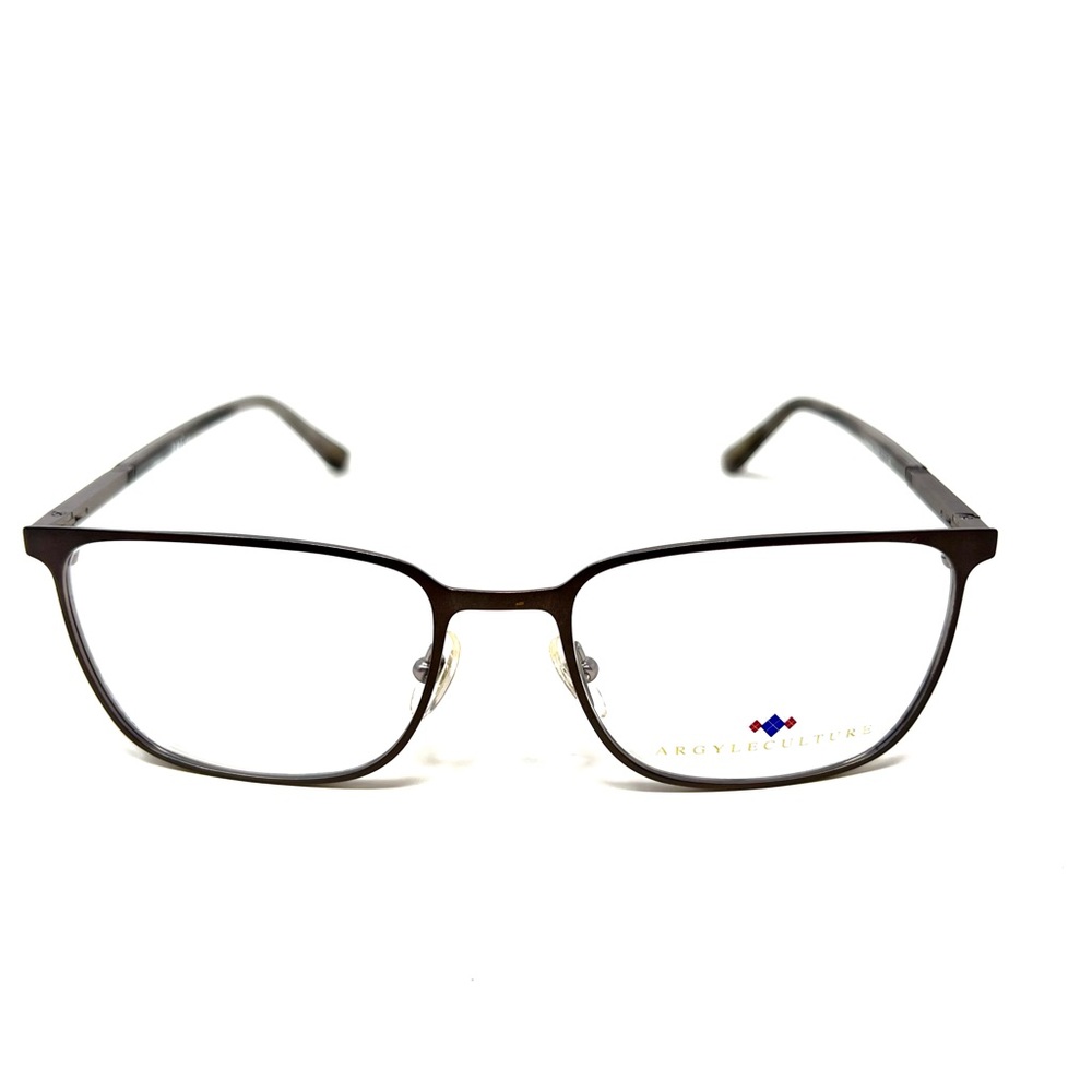 ARGYLECULTURE HUGHES GUNMETAL AUTHENTIC EYEGLASSES 57-19-155